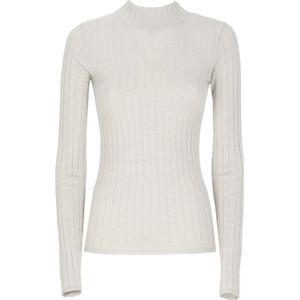 Brunello Cucinelli, Dames, Truien, Grijs, Maat: M Kasjmier,