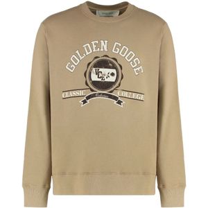 Golden Goose - Sweatshirt - Beige - Katoen