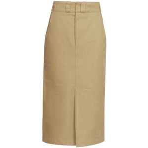 Maison Margiela, Dames, Rokken, Bruin, Maat: 2XS Katoen,