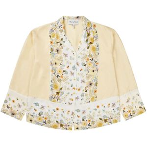 Munthe, Dames, Blouses & Shirts, Veelkleurig, Maat: M Zijde,