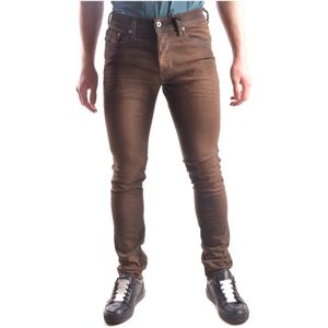 Diesel, Heren, Jeans, Bruin, Maat: W29 Denim,