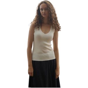 RUE de Femme, Dames, Tops, Wit, Maat: XS Viscose,