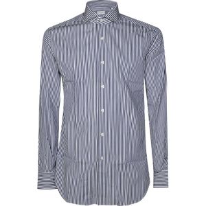 Xacus, Heren, Overhemden, Blauw, Maat: L