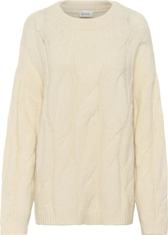 My Essential Wardrobe - Gebreide Trui - Wit