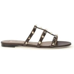 Valentino Garavani, Dames, Schoenen, Bruin, Maat: 36 EU Leer,