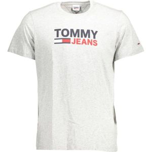 Tommy Hilfiger - Logo Tee - Bruin - T-shirt