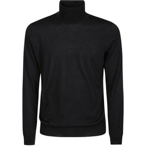 Hindustrie, Heren, Truien, Blauw, Maat: XL Wol,