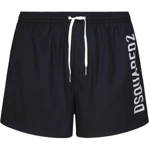 Dsquared 2 - Boxer Midi - Zwemshort - Blauw - Polyamide/Elastaan