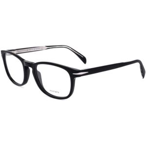 Eyewear by David Beckham, unisex, Accessoires, Zwart, Maat: 52 MM