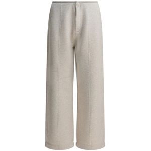 Umarmung, Dames, Broeken, Wit, Maat: 2XS Wol,