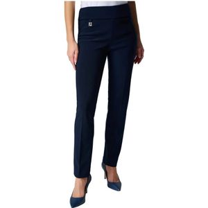 Joseph Ribkoff - Slim-fit Broek - Donkerblauw - Polyester Mix