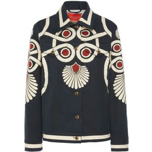 La DoubleJ, Dames, Jassen, Veelkleurig, Maat: L Katoen,