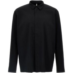 Arc'teryx, Heren, Overhemden, Zwart, Maat: XL Nylon,