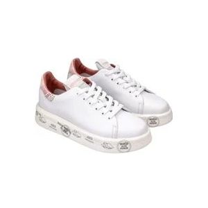 Premiata 5721 Lichtgewicht Witte Sneakers , White , Dames , Maat: 41 EU