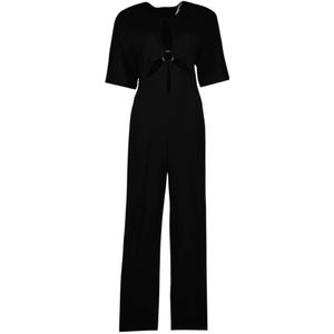 Stella McCartney, Dames, Jumpsuits & Playsuits, Zwart, Maat: XS Viscose,