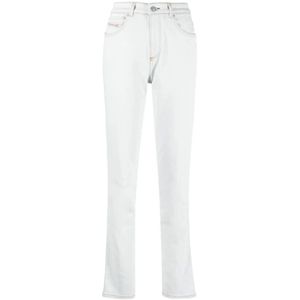 Diesel, Dames, Jeans, Wit, Maat: W26 Katoen,