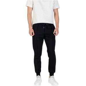 Slim fit sweatpants met tunnelkoord, model 'Carrot'