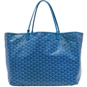 Goyard Vintage, Dames, Pre-owned, Blauw, Maat: ONE Size