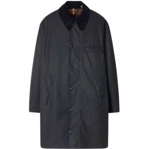 Barbour, Heren, Mantels, Blauw, Maat: L Katoen,