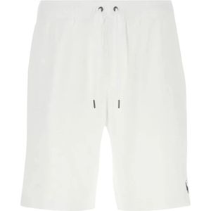 Ralph Lauren, Heren, Korte broeken, Wit, Maat: 2XL Katoen,