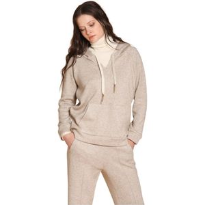 Mason's, Dames, Sweatshirts & Hoodies, Beige, Maat: 2XS Jersey,