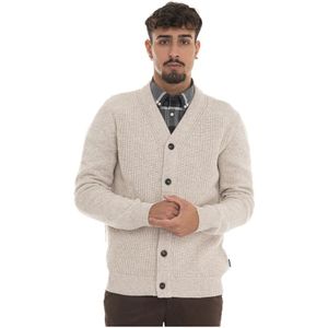 Barbour, Heren, Truien, Beige, Maat: S Katoen,