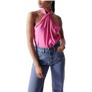 Salsa, Dames, Tops, Roze, Maat: S
