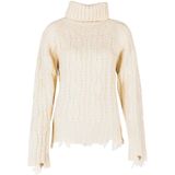 Silvian Heach - Simple Golf Cut - Turtleneck - Beige - Gebreide stof met wol