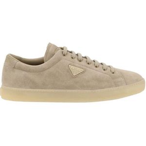 Prada - Suède Sneakers - Beige - Suède