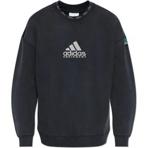 Adidas Originals - Sweatshirt - Zwart - Katoen - Heren