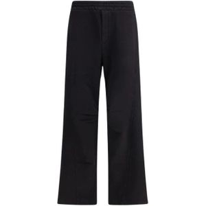 Dolce & Gabbana, Heren, Broeken, Zwart, Maat: M Katoen,