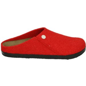 Birkenstock, Dames, Schoenen, Rood, Maat: 37 EU Leer,