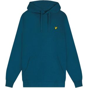 Lyle & Scott, Heren, Sweatshirts & Hoodies, Blauw, Maat: XL Katoen,