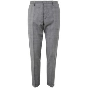 Paul Smith, Heren, Broeken, Grijs, Maat: W38 Leer,