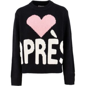 MC2 Saint Barth, Dames, Truien, Zwart, Maat: S Wol,