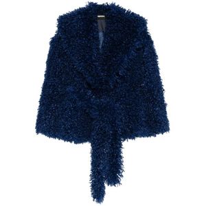 Rotate Birger Christensen, Dames, Jassen, Blauw, Maat: S Leer,