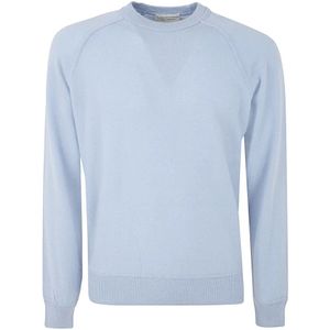 Filippo De Laurentiis, Heren, Truien, Blauw, Maat: 3XL