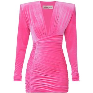Alexandre Vauthier, Dames, Jurken, Roze, Maat: XS