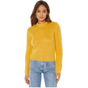 Marni, Dames, Truien, Geel, Maat: 2XS Mohair,