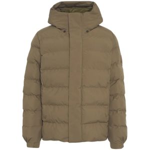 Save The Duck, Heren, Jassen, Groen, Maat: L Flanel,