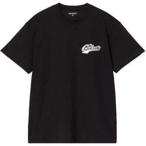 Carhartt Wip, Heren, Tops, Zwart, Maat: XL Katoen,