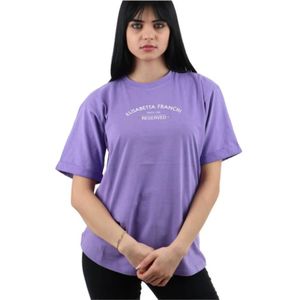 Elisabetta Franchi, Dames, Tops, Paars, Maat: XS