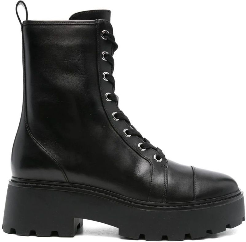 Michael Kors, Dames, Schoenen, Zwart, Maat: 36 EU Leer,