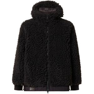 Oakley, Heren, Sweatshirts & Hoodies, Zwart, Maat: M Fleece,