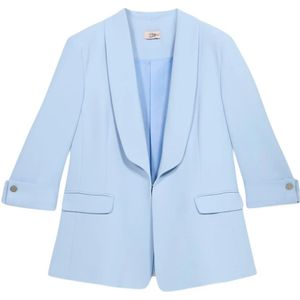 Oltre, Dames, Jassen, Blauw, Maat: M