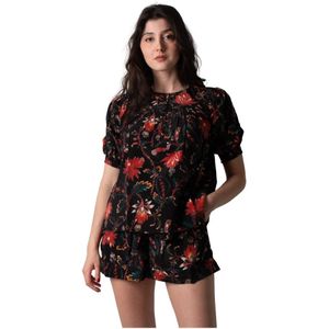 Ulla Johnson, Dames, Blouses & Shirts, Veelkleurig, Maat: XS