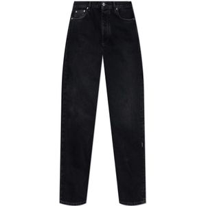 Off White, Heren, Jeans, Zwart, Maat: W30 Katoen,