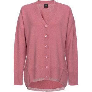Pinko, Dames, Truien, Roze, Maat: M Wol,
