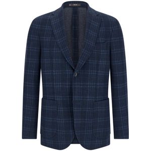 Boggi Milano, Heren, Jassen, Blauw, Maat: XS Jersey,