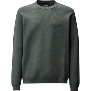 C.p. Company - Ronde Hals Trui - Blauw - Merino Wol